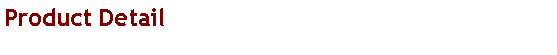 Text Box: Product Detail